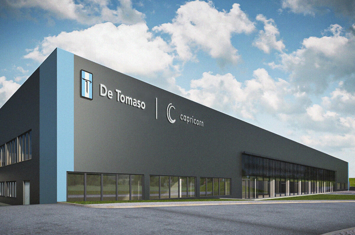 98 De Tomaso x capricorn   Nurburgring Facility