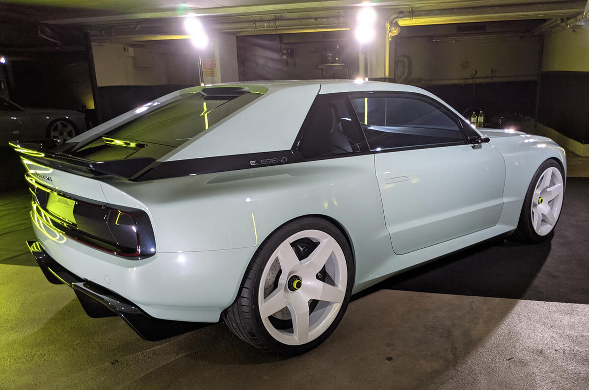 98 E Legend EL1 2021 Munich motor show static rear 98 E Legend EL1 2021 Munich motor show static rear