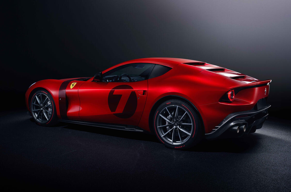 Ferrari Omologata official images - rear Ferrari Omologata official images - rear