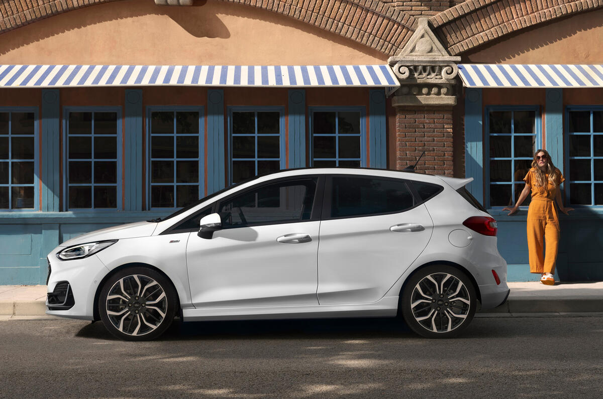98 Ford Fiesta 2021 refresh ST Line static side