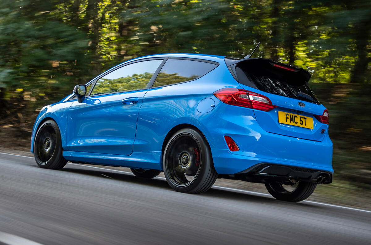 Ford Fiesta ST Edition 2020 official announcement - hero rear