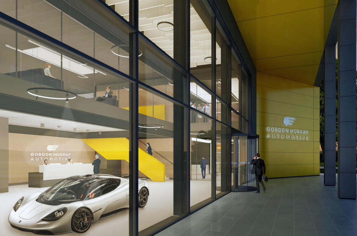 Gordon Murray group hq front Gordon Murray group hq front