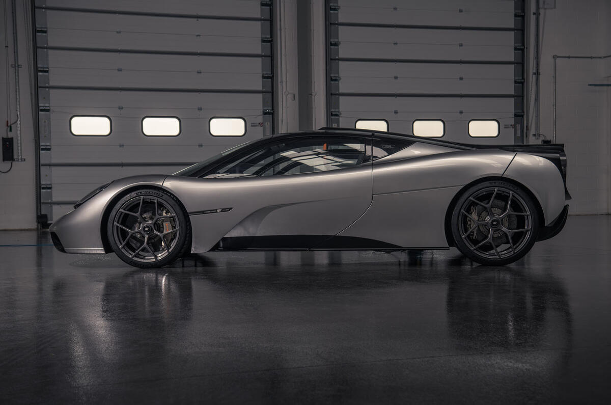 Gordon Murray T50 official reveal - side Gordon Murray T50 official reveal - side