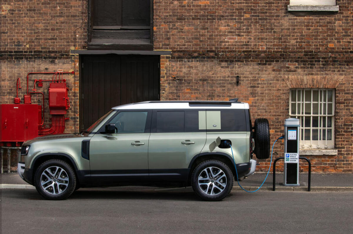 98 land rover defender p400e news official side 0