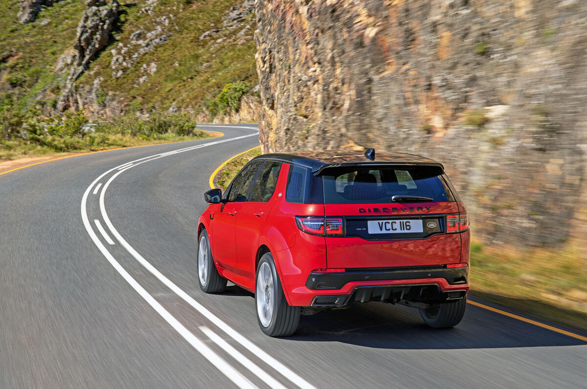 Land Rover Discovery Sport 2019 official reveal - hero rear