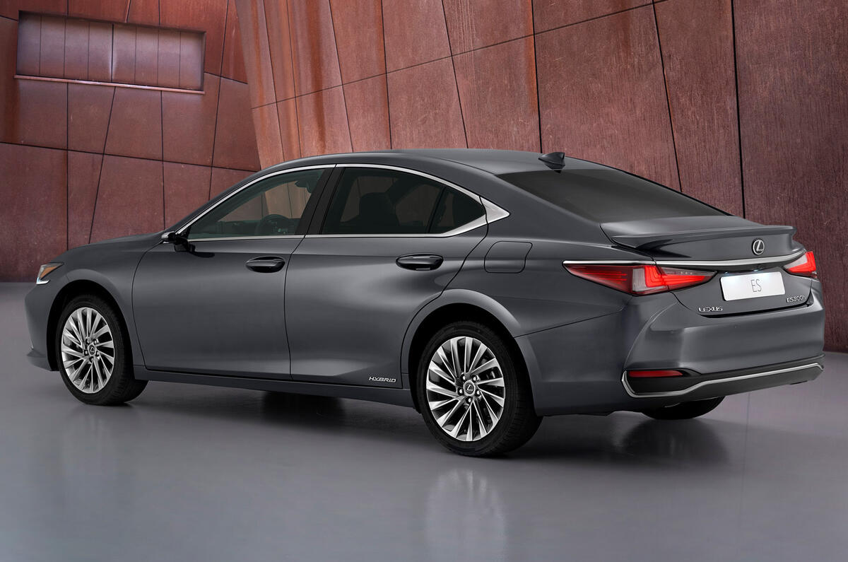 98 Lexus ES 2021 official reveal images static rear