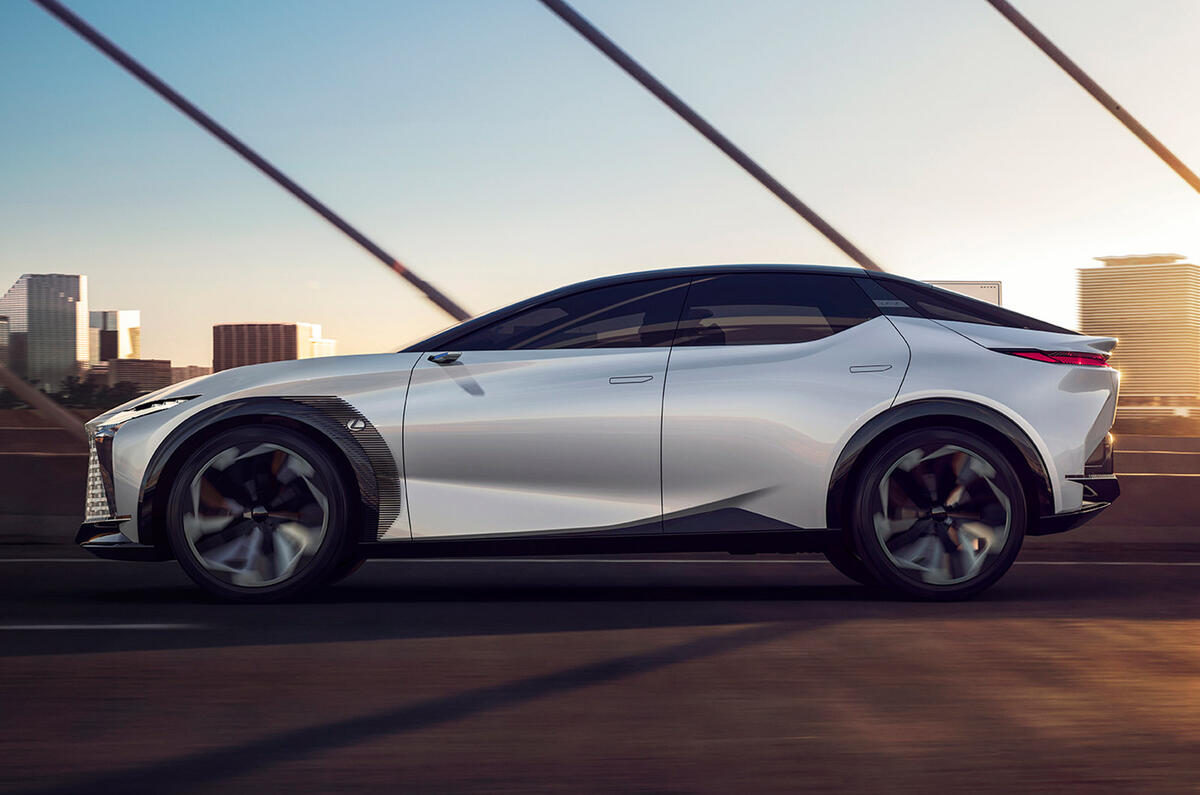 98 Lexus LF Z concept official images side