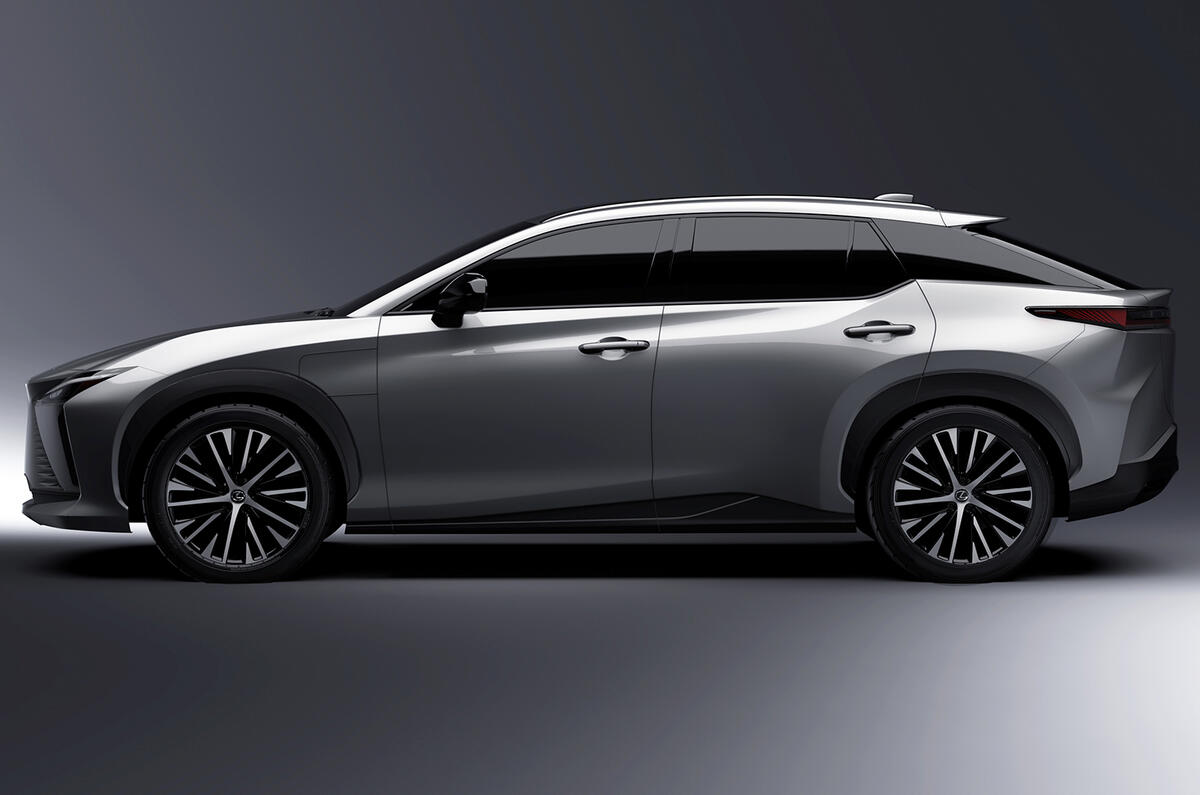98 Lexus RX preview side