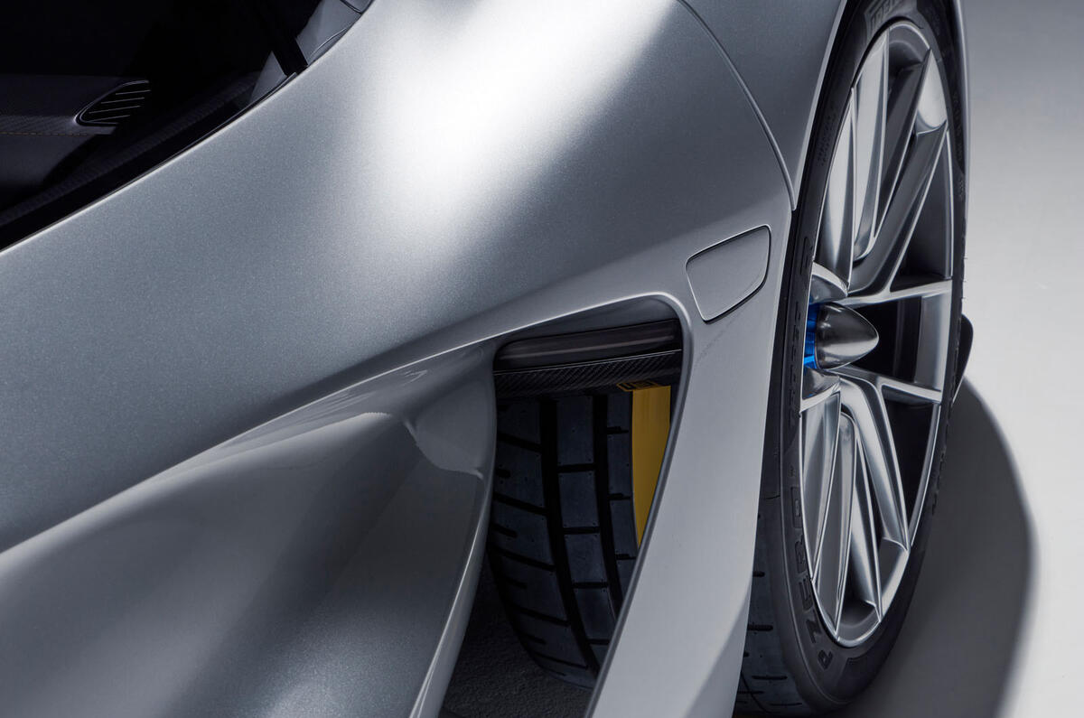 Lotus Evija aero blog - side detail