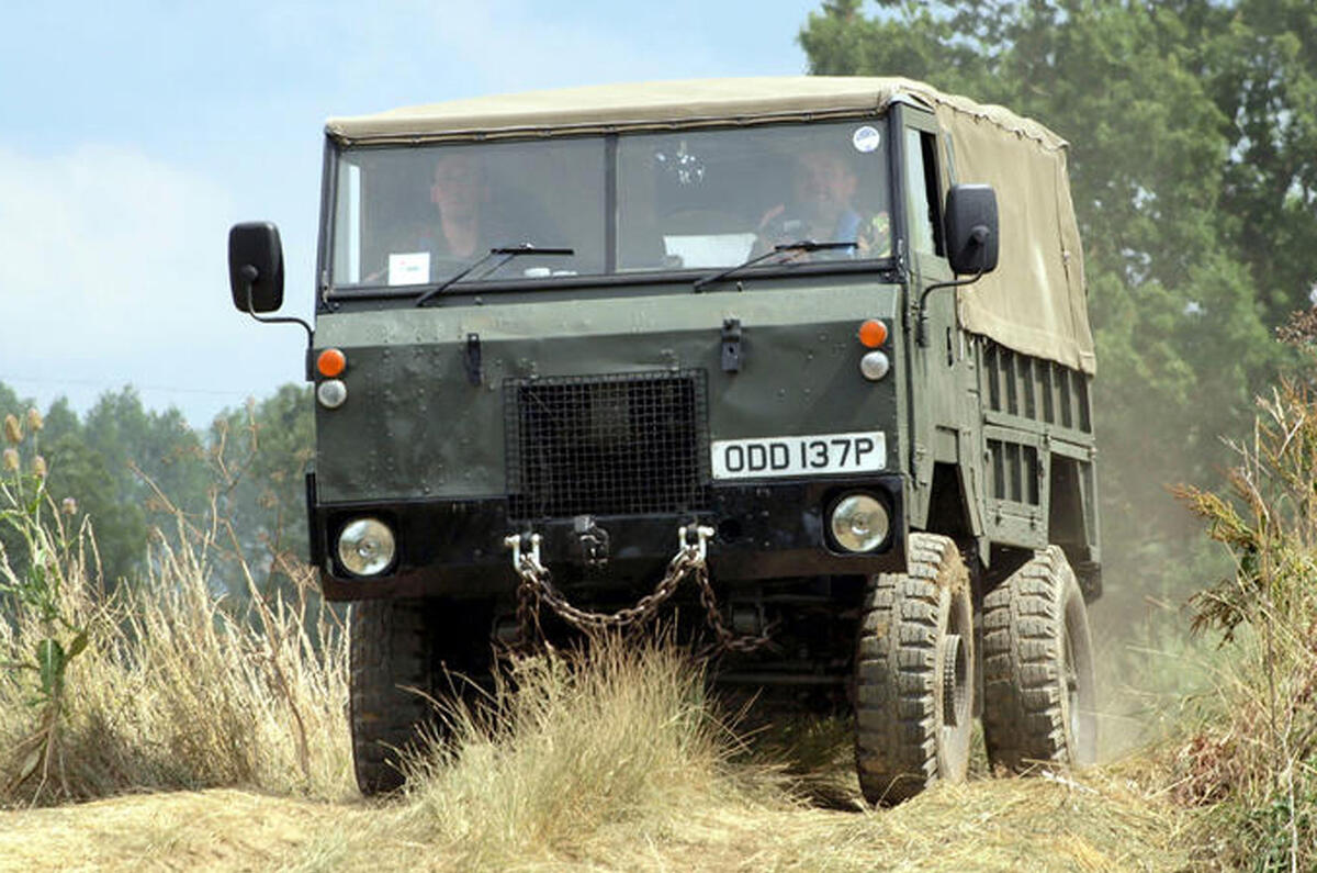 98 Matt Prior military vehicle
