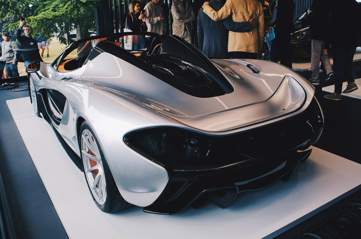 98 mclaren p1 spider rear quarter lanzante goodwood 98 mclaren p1 spider rear quarter lanzante goodwood