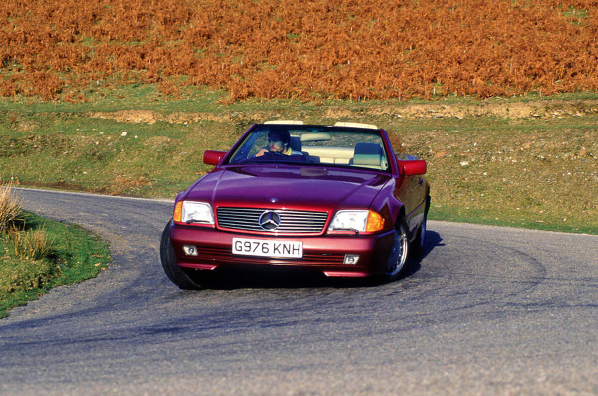mercedes-benz sl r129 front