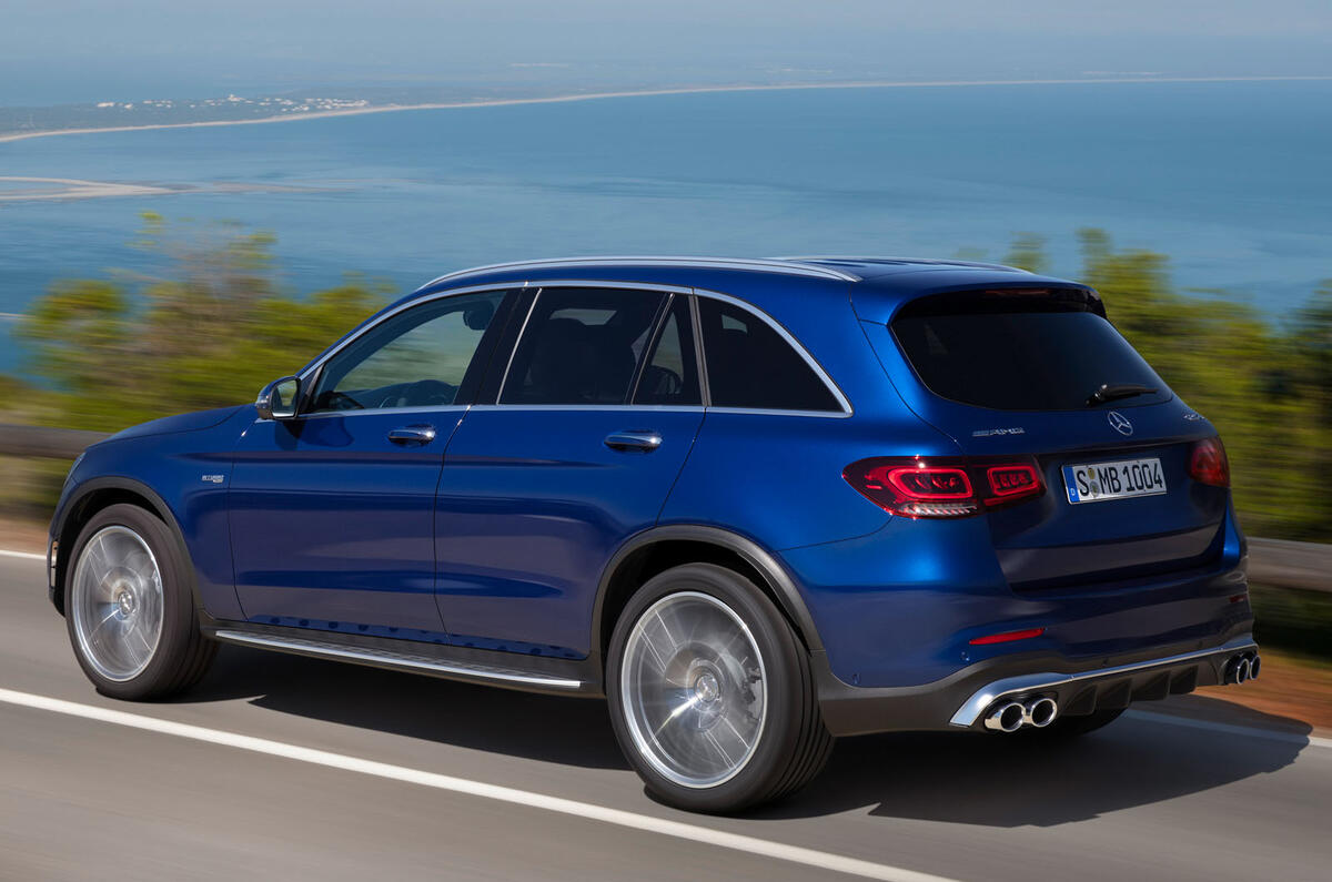 Mercedes-AMG GLC43 2019 official debut - hero rear