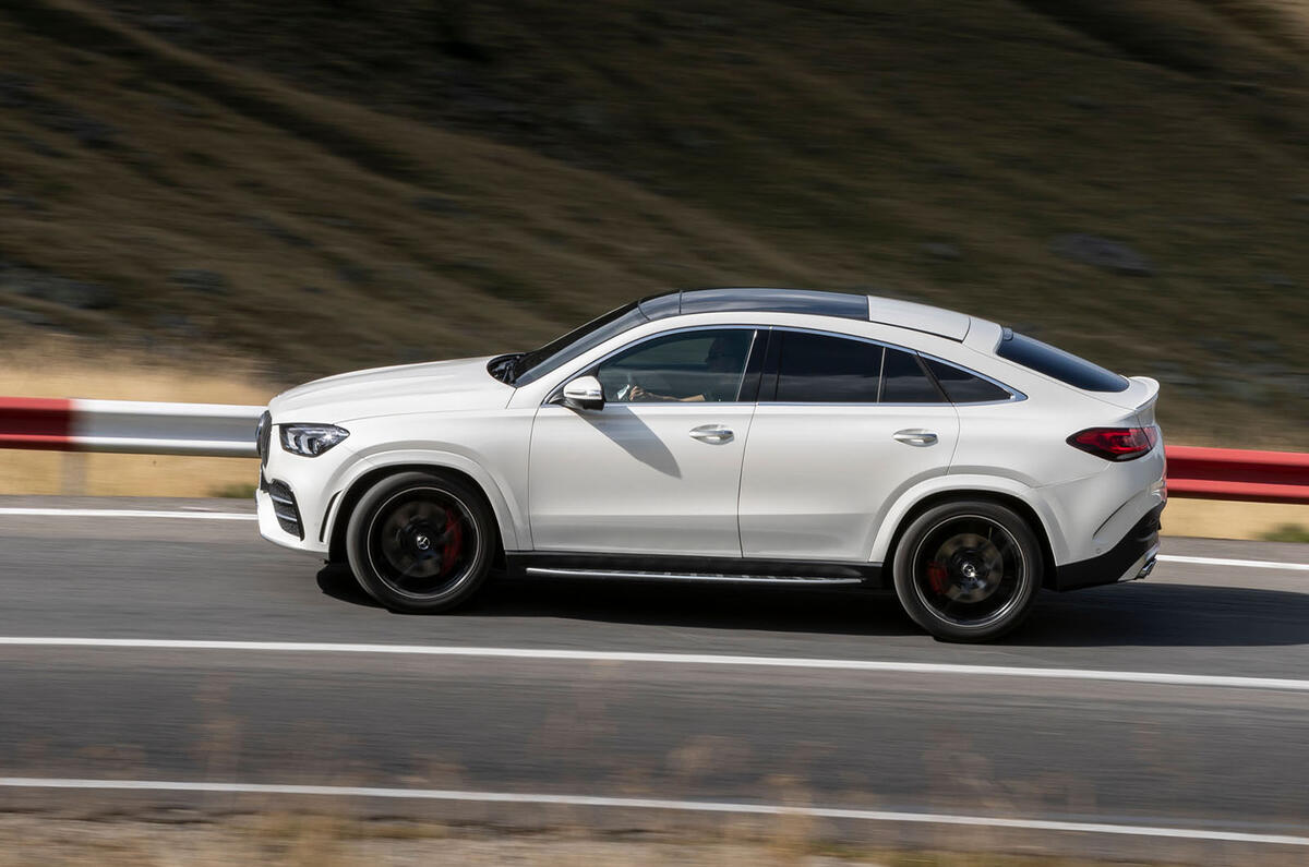 Mercedes-AMG GLE 53 prototype ride - hero side