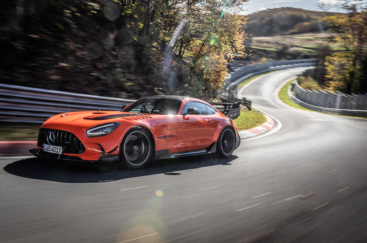 Mercedes-AMG GT Black Series Nurburgring record - side Mercedes-AMG GT Black Series Nurburgring record - side