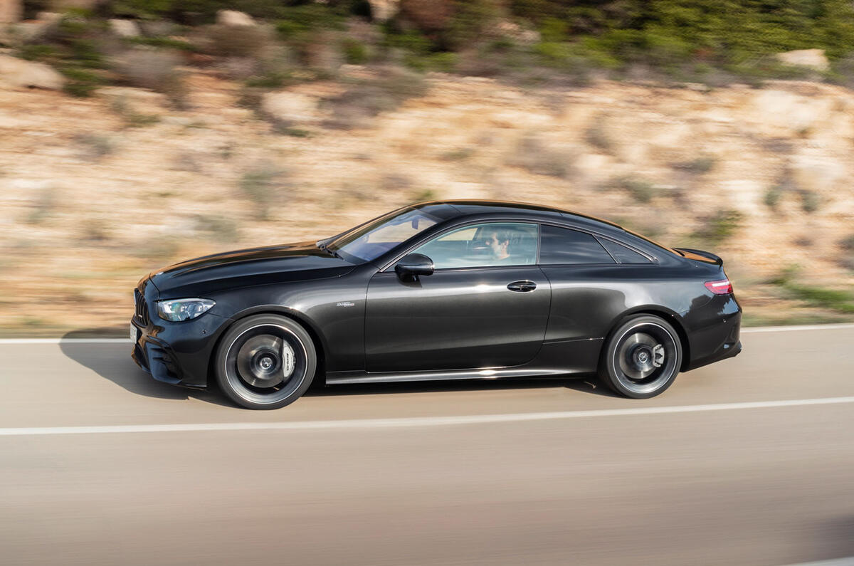 Mercedes-Benz E-Class coupe 2020 facelift - official images - side