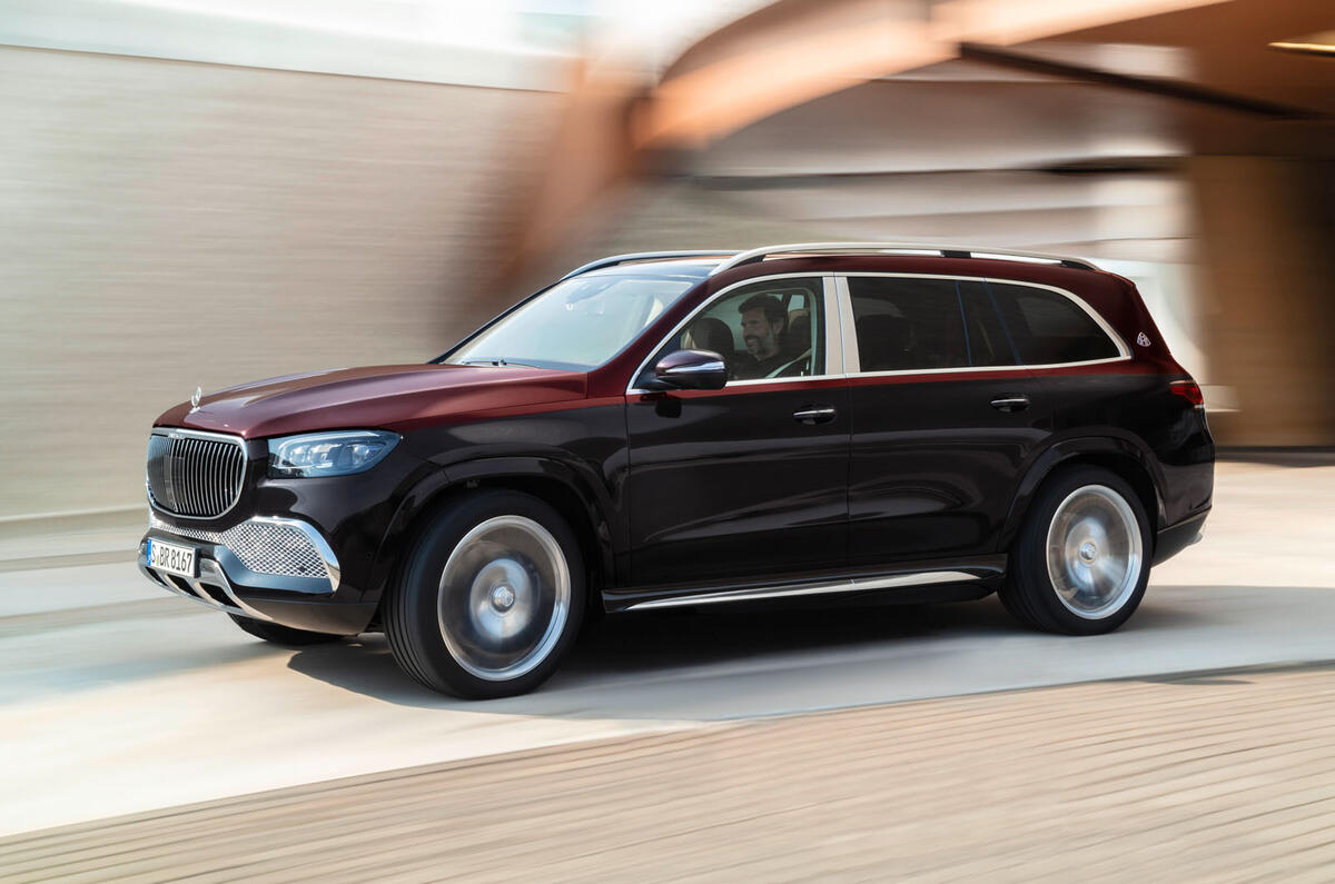 Mercedes-Maybach GLS 600 official press images - hero side