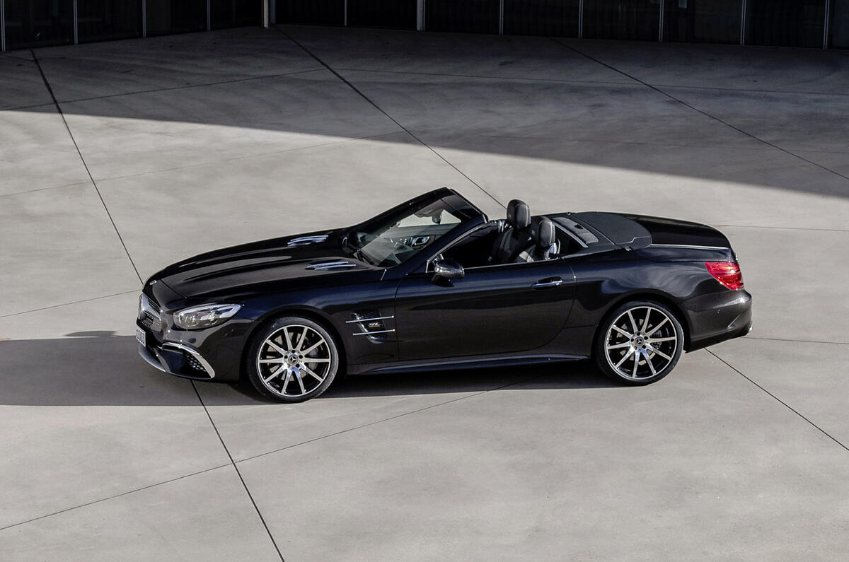 Mercedes SL Grand Edition official press - hero side