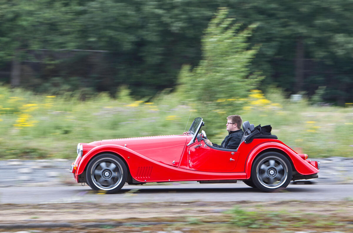 Morgan Plus 8 road test rewind - hero side Morgan Plus 8 road test rewind - hero side