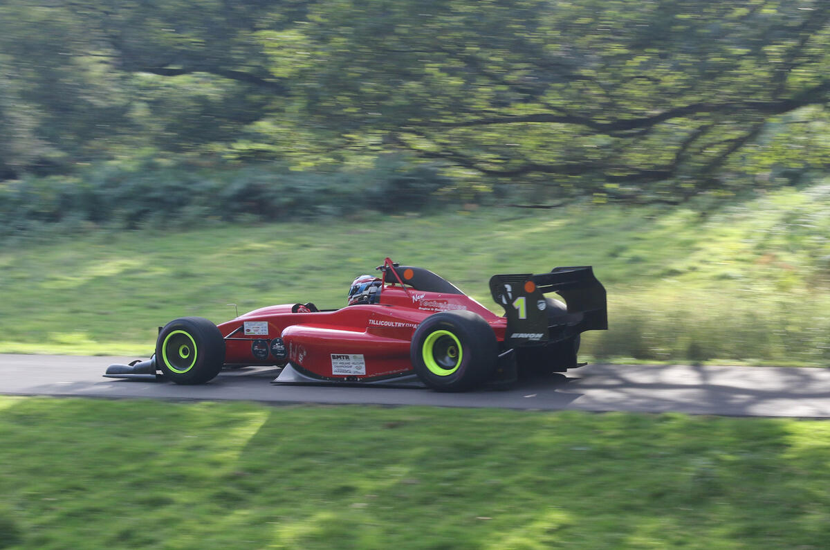 98 motorsport opinion historic hillclimb tracking side
