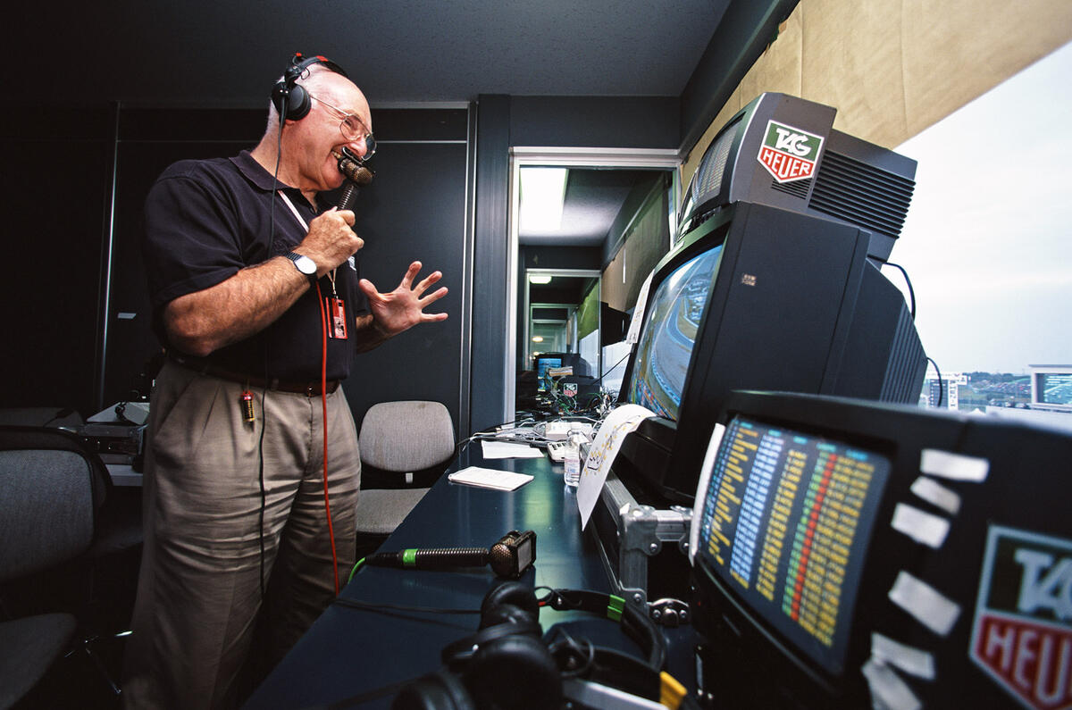 98 Murray Walker book extract 2021 MW commentating 98 Murray Walker book extract 2021 MW commentating