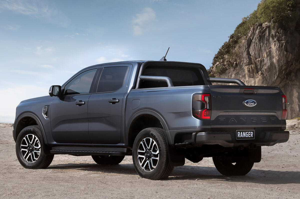 98 new 2022 Ford Ranger official images static rear 98 new 2022 Ford Ranger official images static rear