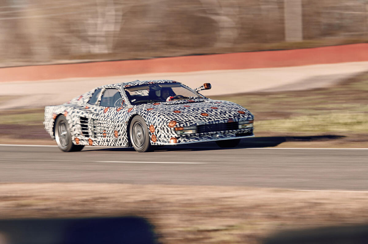 98 Officine Fioravanti Testarossa spies track nose 98 Officine Fioravanti Testarossa spies track nose