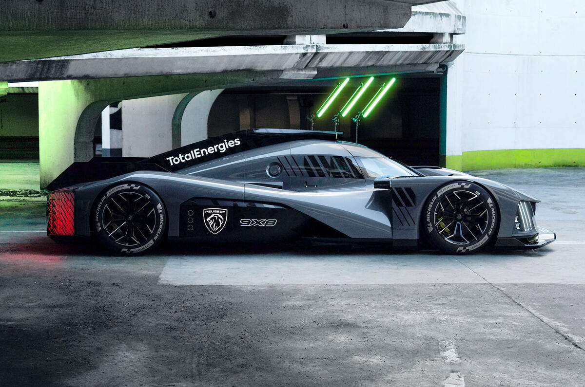 98 Peugeot Sport 9X8 2022 official reveal side