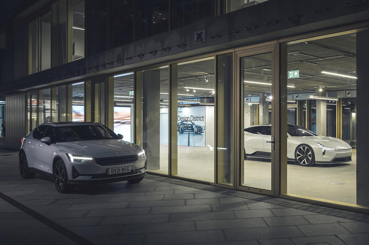 98 Polestar UK boss interview showroom