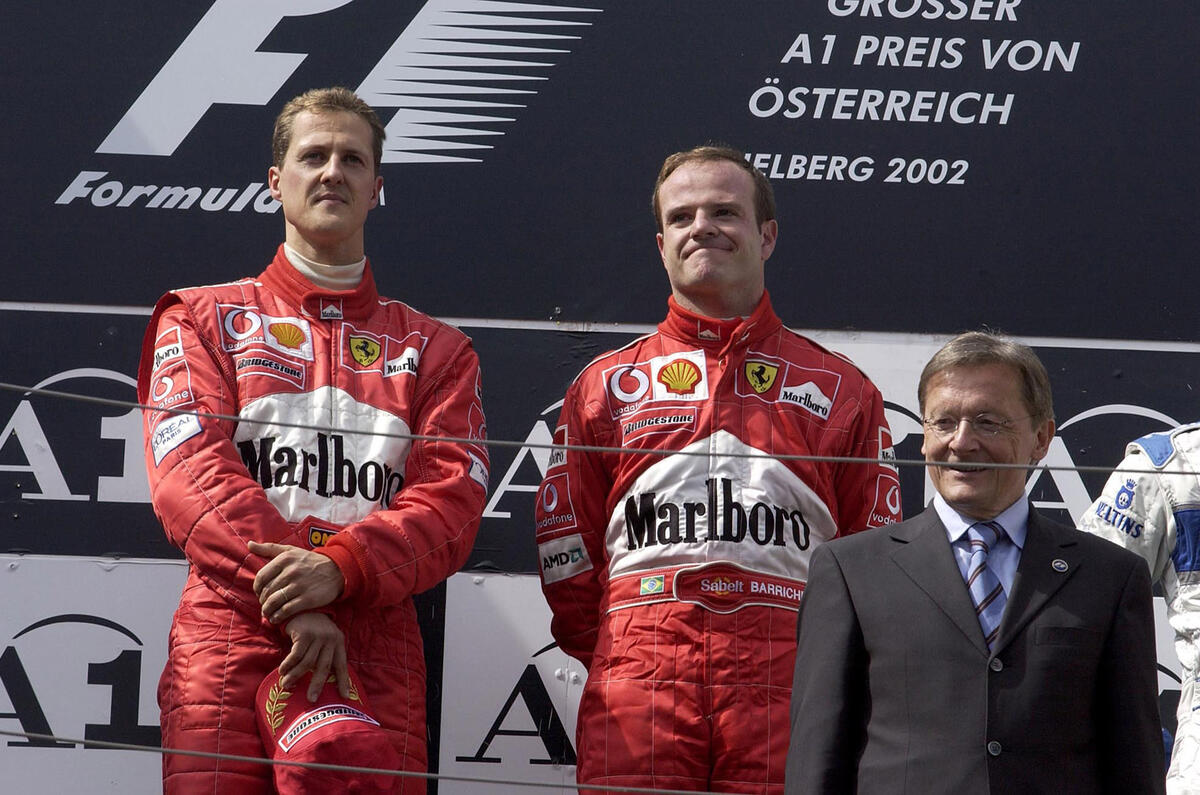 98 racing lines not same as ferrari