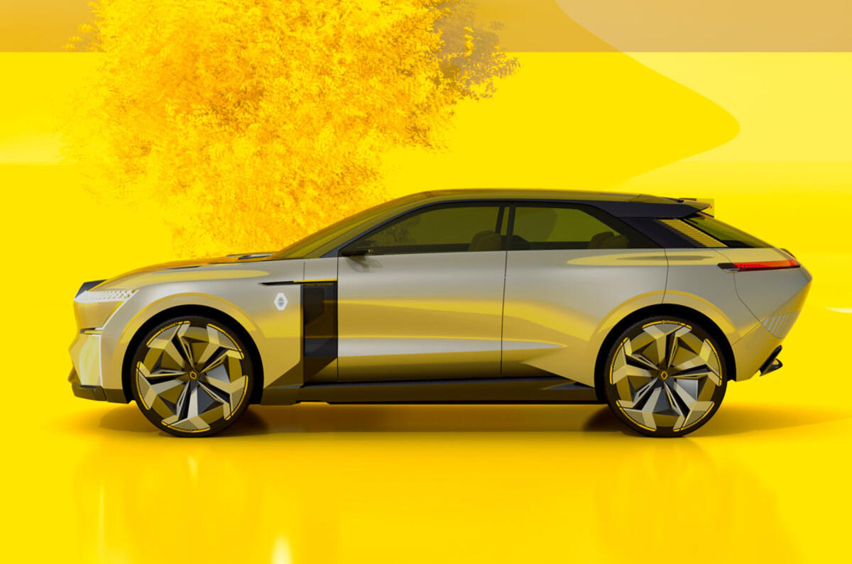 Renault Morphoz concept official studio images - side