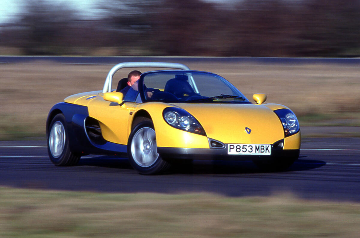 Renaultsport history picture special - Renault Sort Spider front