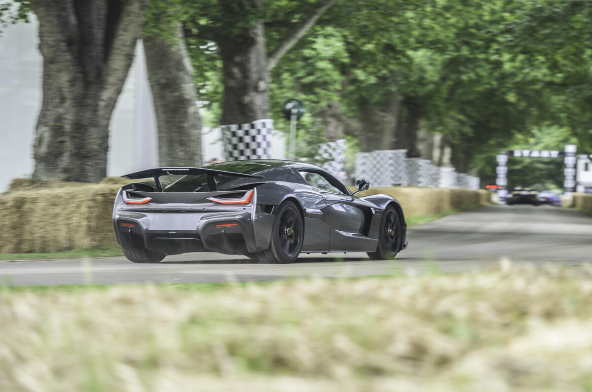 98 Rimac Nevera rear 98 Rimac Nevera rear