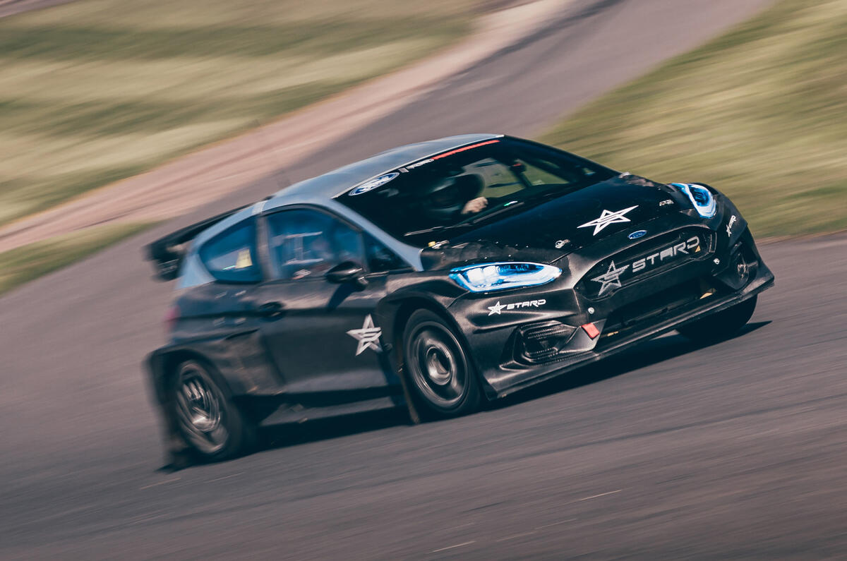 98 STARD Fiesta team interview car 98 STARD Fiesta team interview car