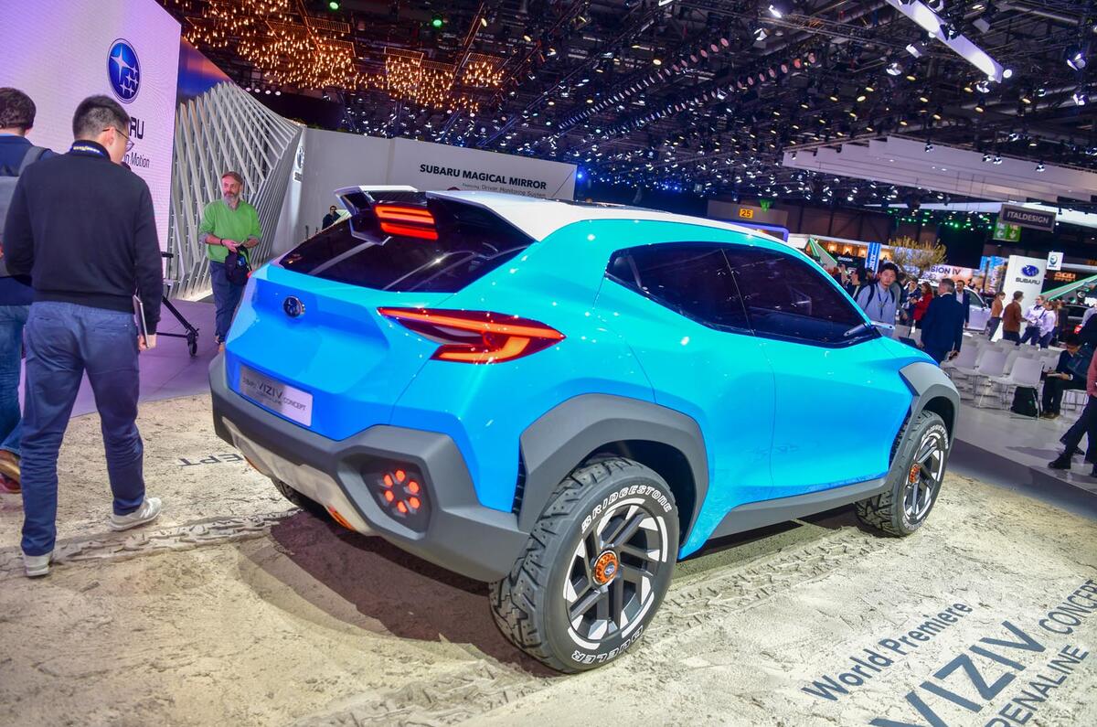 Subaru Viziv Adrenaline concept Geneva 2019 - rear