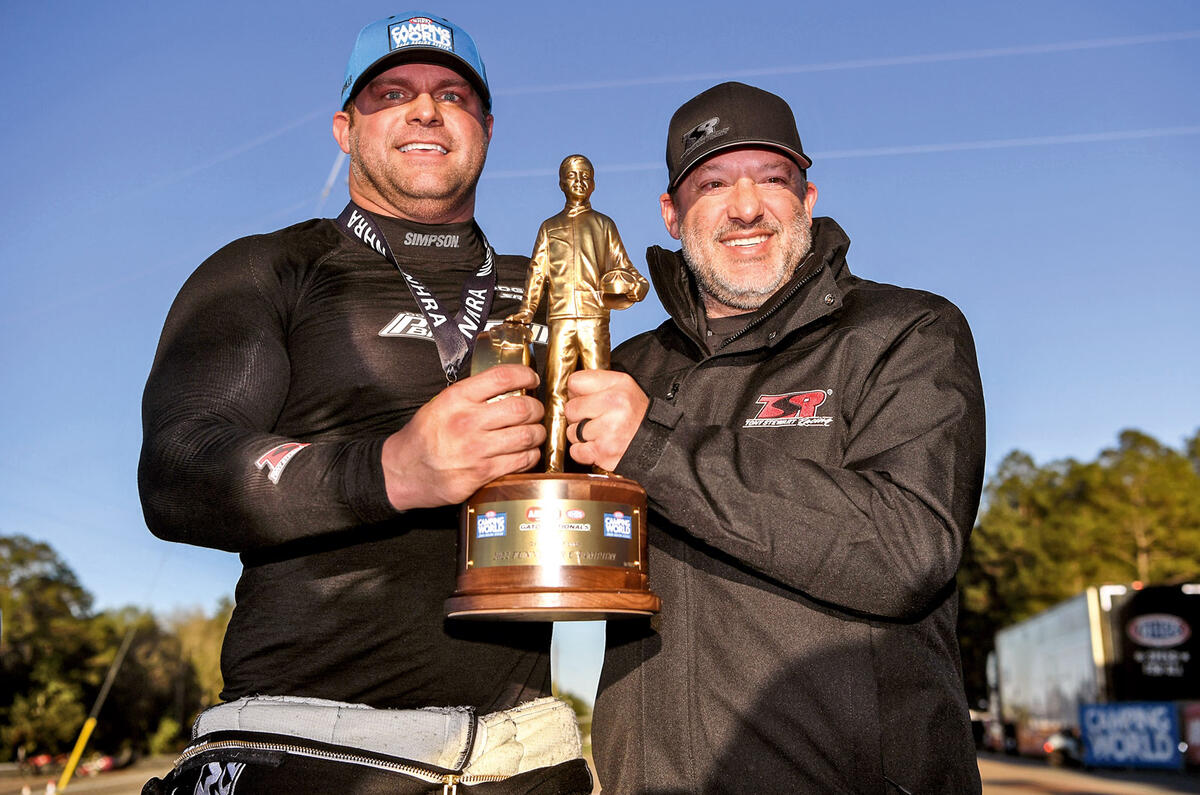 98 Top Step March 25 trophy