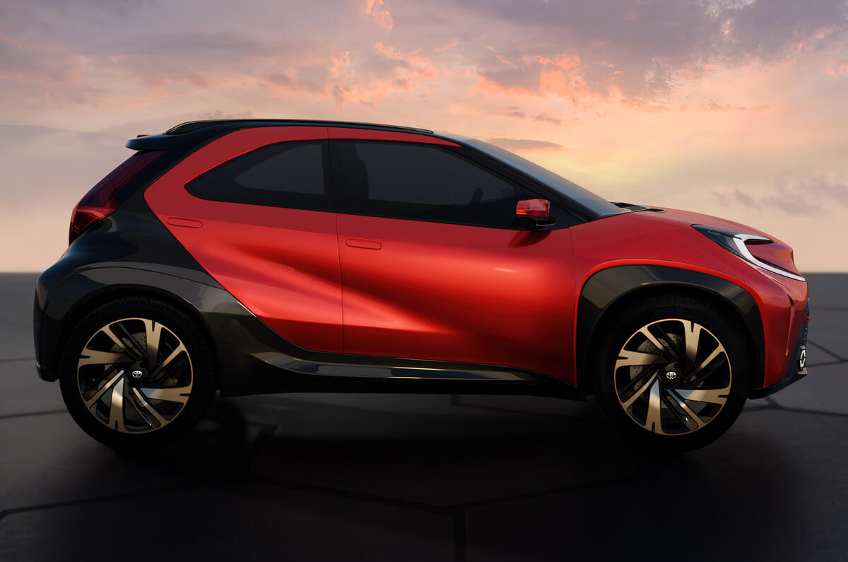 98 Toyota Aygo X Prologue 2021 concept official images side 98 Toyota Aygo X Prologue 2021 concept official images side