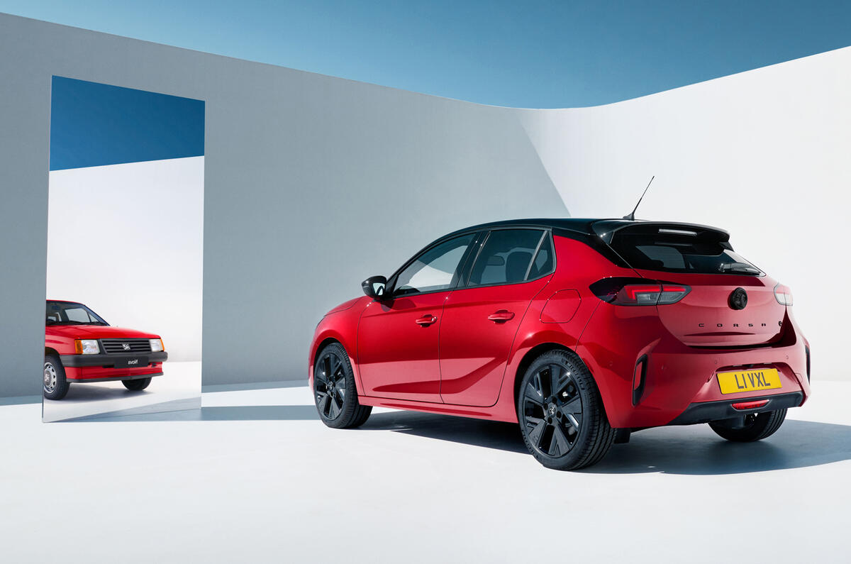 98 vauxhall corsa e anniversary edition rear quarter