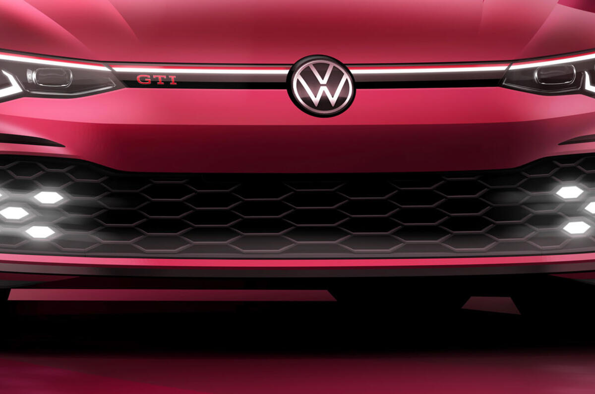 Volkswagen Golf GTI 2020 design cues - lights