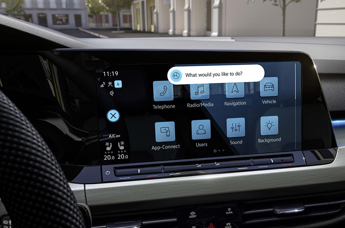 98 VW Golf infotainment update 2021 touchscreen