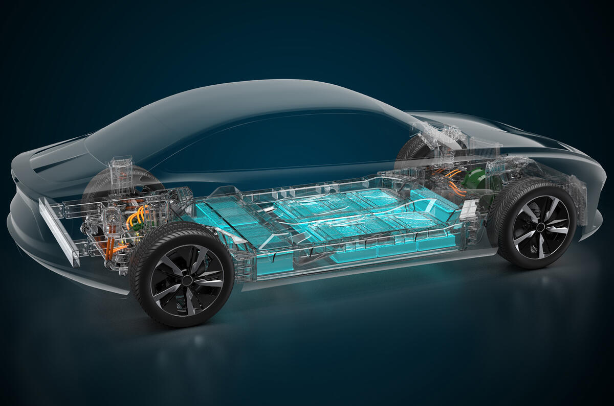 98 WAE Italdesign EV platform saloon 98 WAE Italdesign EV platform saloon