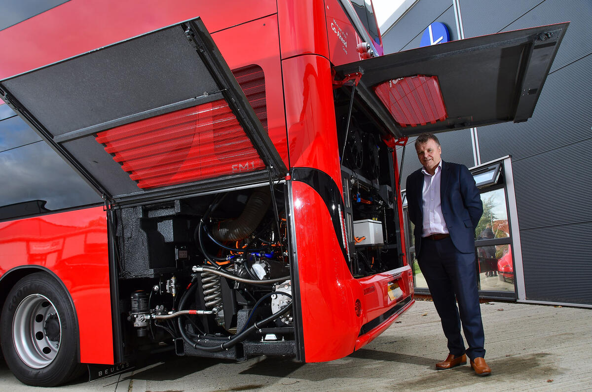 98 WEVC Equipmake partnership news bus 98 WEVC Equipmake partnership news bus