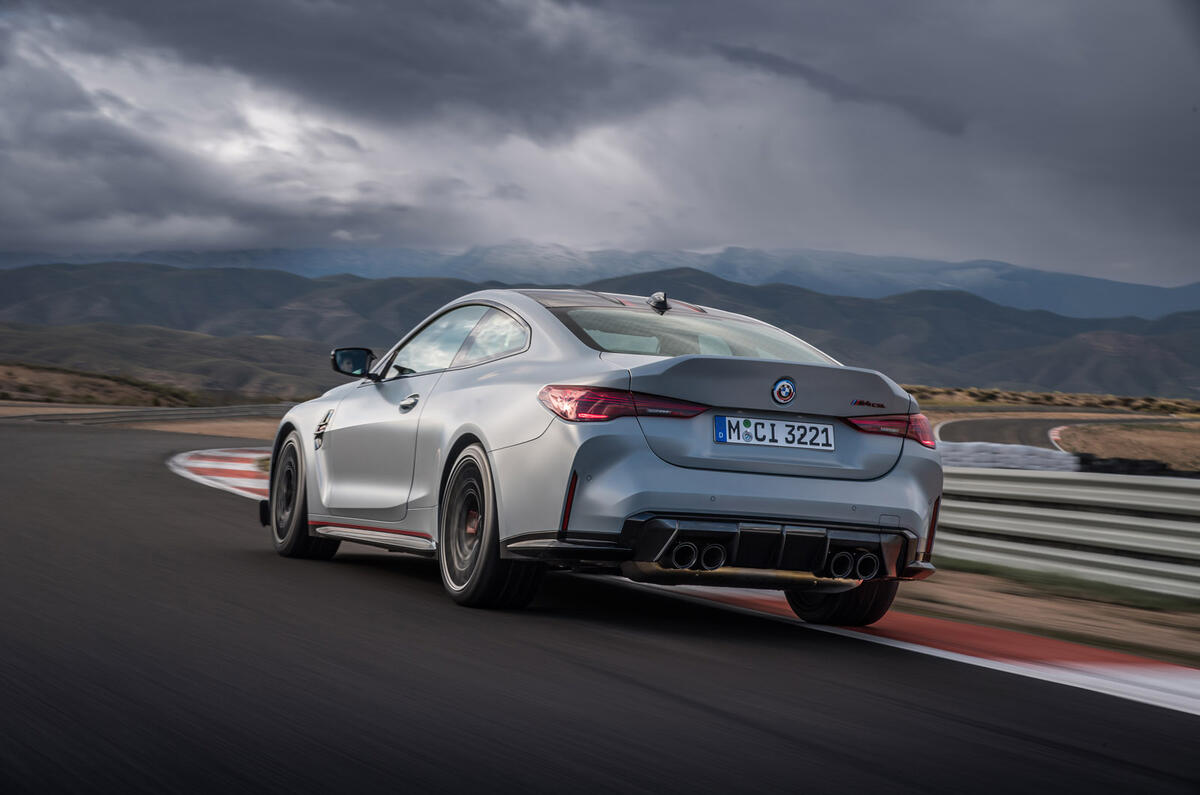 98 BMW CSL track rear 98 BMW CSL track rear