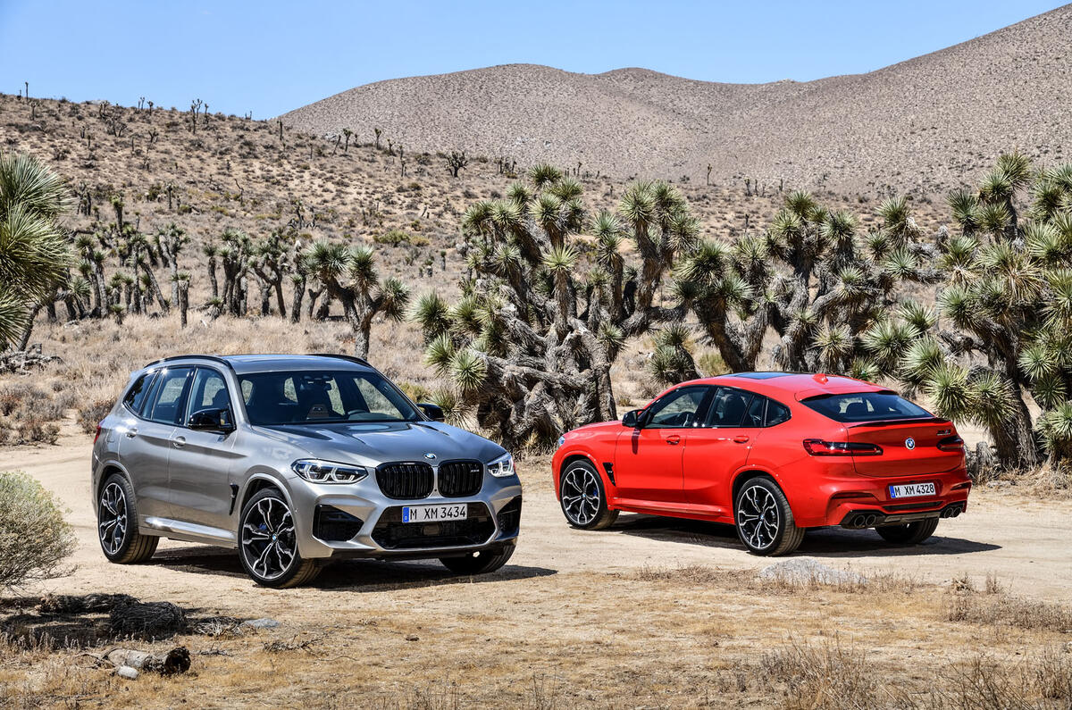 BMW X3M and X4M official press - static 2