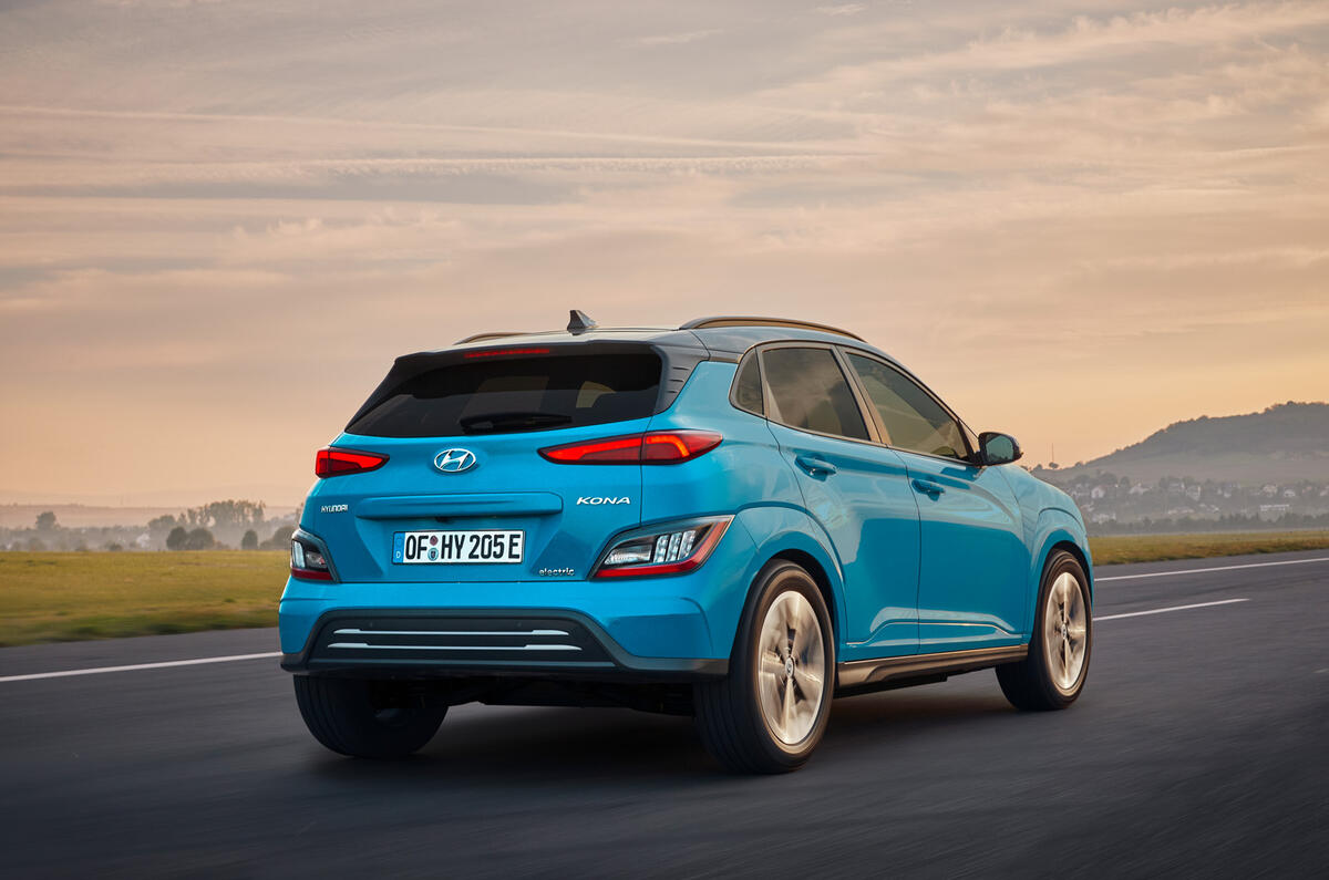 Hyundai Kona Electric MY2020 official - tracking rear Hyundai Kona Electric MY2020 official - tracking rear