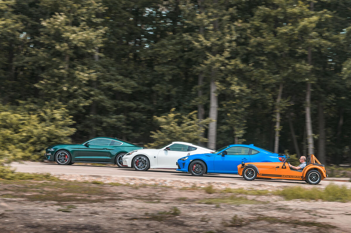 Naturally aspirated group test - action side