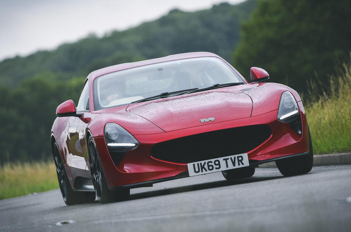98 TVR Griffith front dynamic 98 TVR Griffith front dynamic