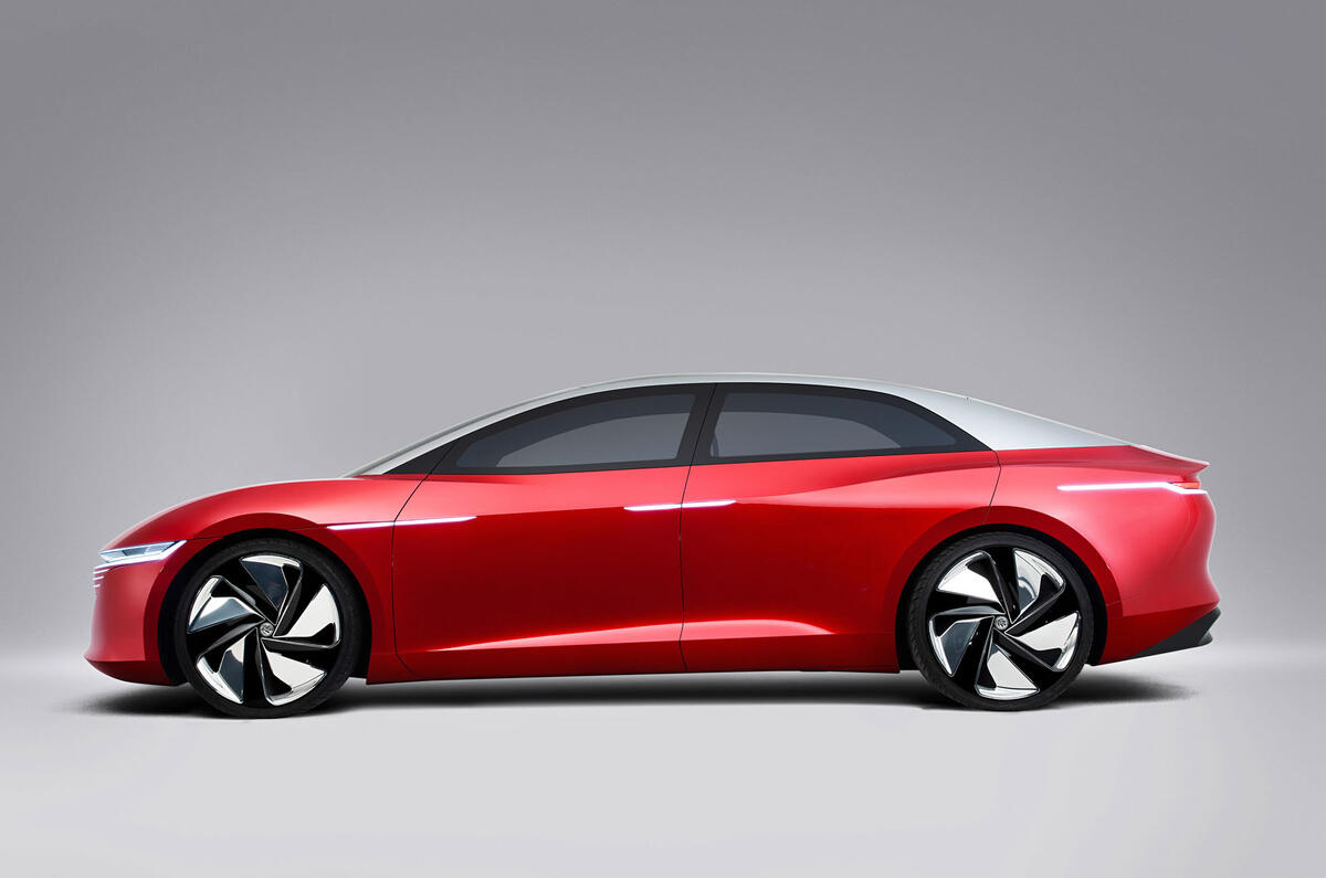 Volkswagen ID Vizzion concept - side