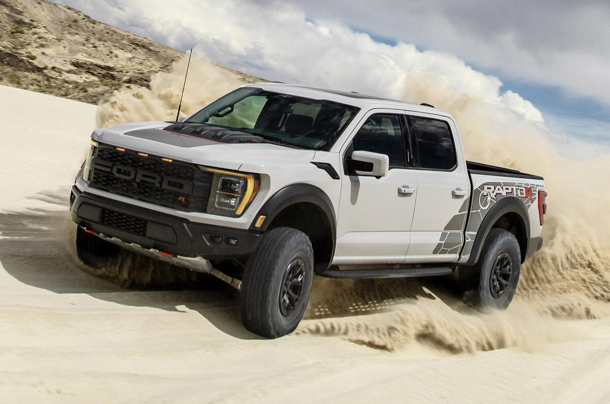 99 2023 F 150 Raptor R exterior Avalanche Gray