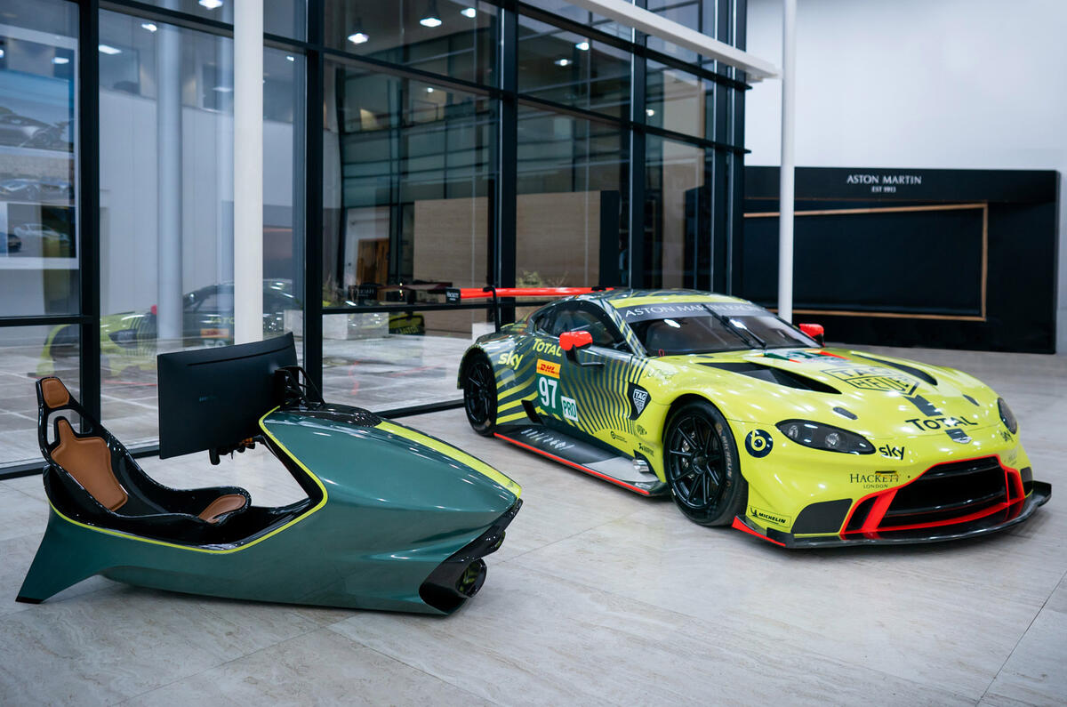 99 Aston Martin AMR C01 simulator tested hero